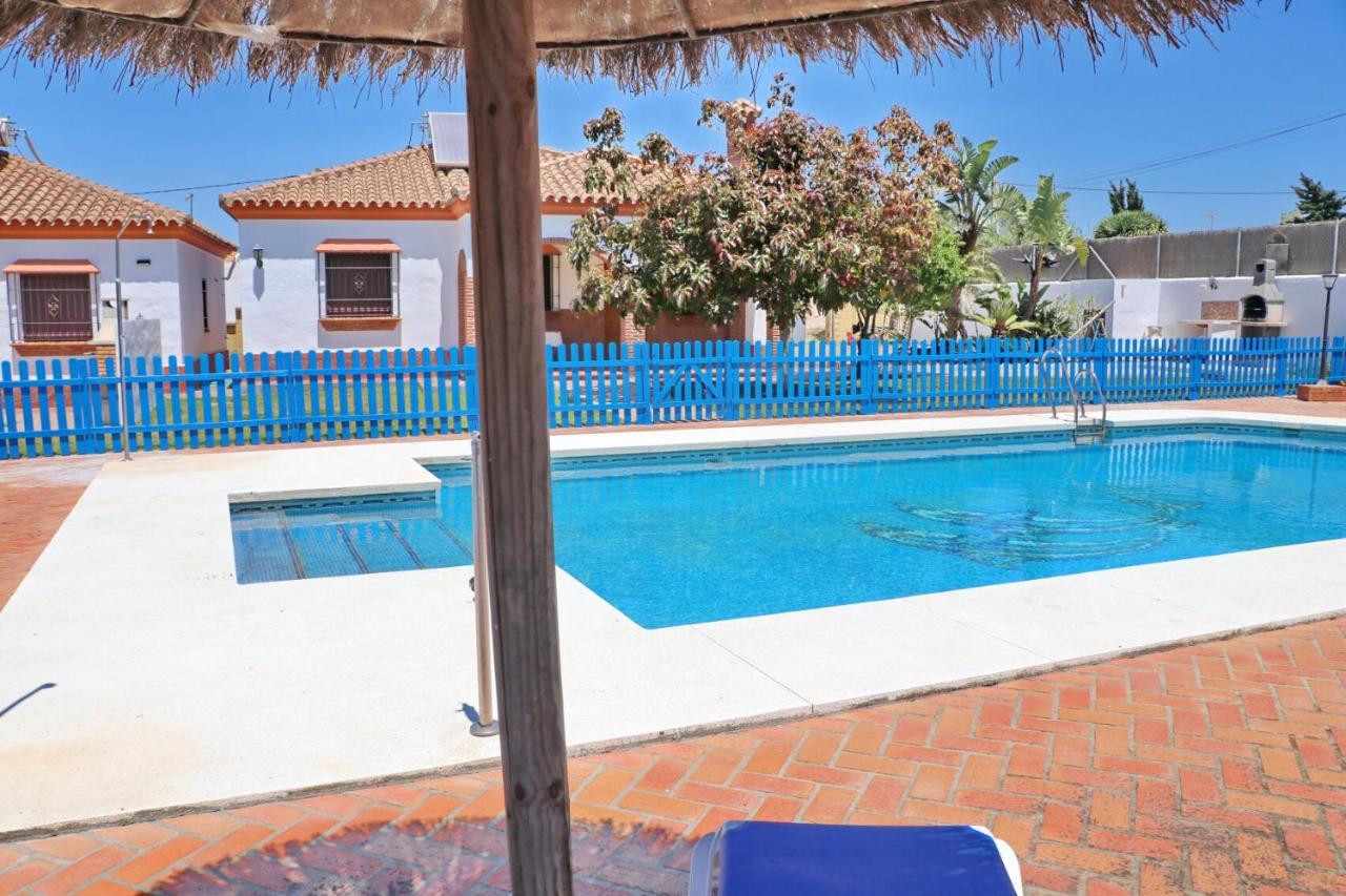 Chalet Florida II, con piscina compartida Conil De La Frontera Exterior foto