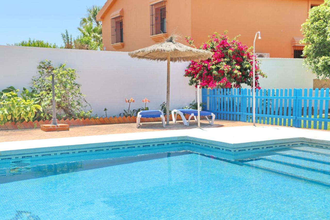 Chalet Florida II, con piscina compartida Conil De La Frontera Exterior foto